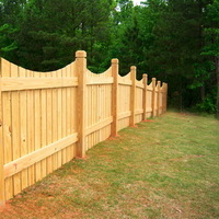 Деревянный забор на даче своими руками